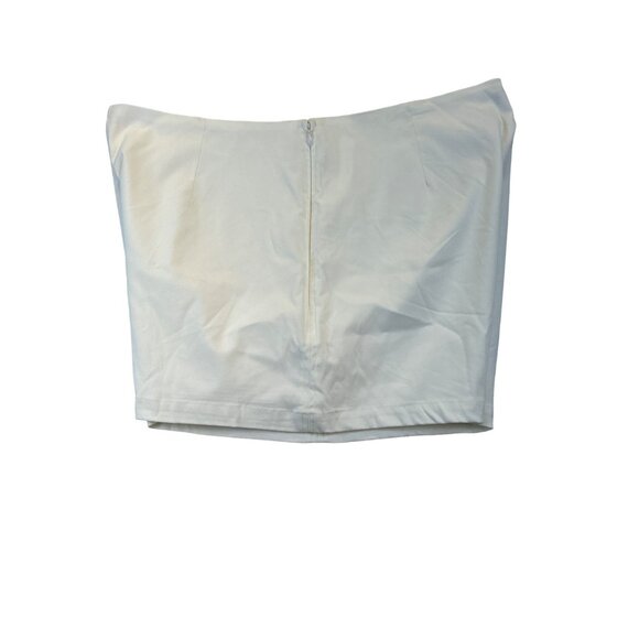 Wild Fable Women's Lined Shorts White Side Zip Flat Front Size XXL NWT - Picture 3 of 12